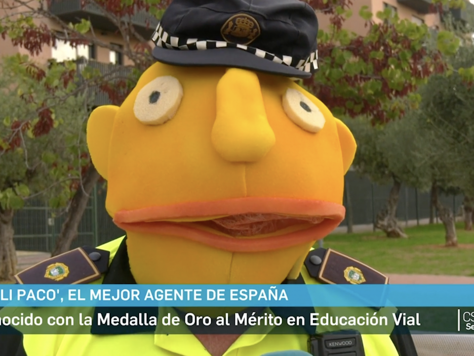 Noticia: "El Poli Paco" (Canal Sur noticias, 22.09.2023)