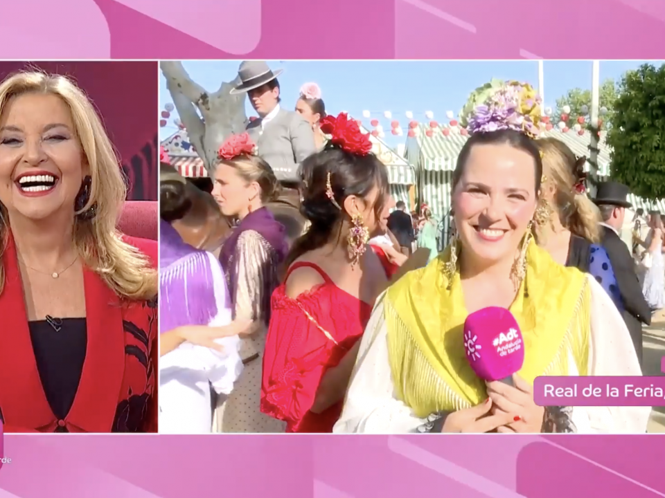 Directo + Vídeo: "Aurora Gaviño y ambiente de feria" (Andalucia de Tarde, Canal Sur 14.04.2024)