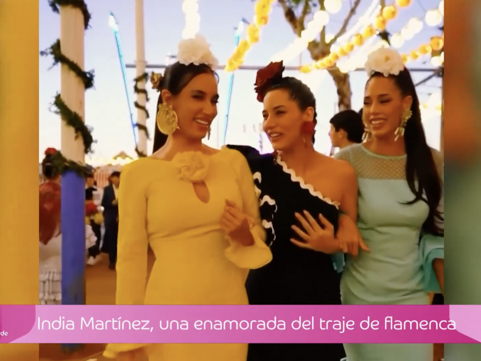 Vídeo: "India Martínez en la Feria de Sevilla" (Andalucia de Tarde, Canal Sur 21.04.2024)