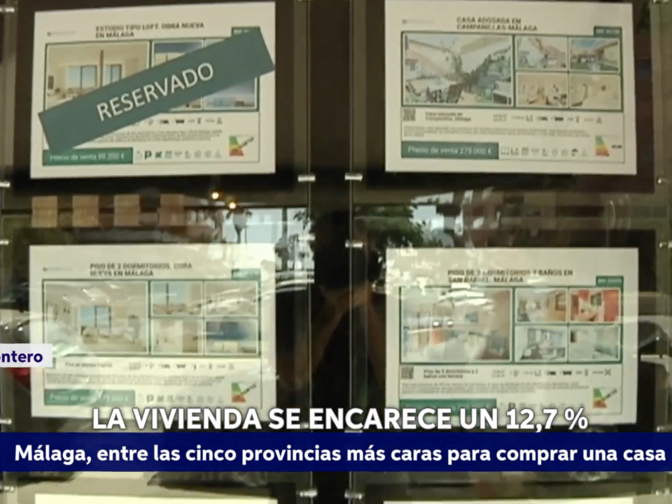 Montaje: "La vivienda se encarece un 12,7%" (Canal Sur noticias 05.09.2025)